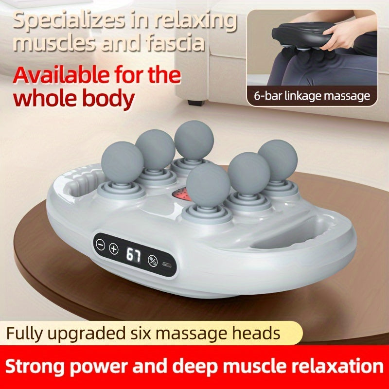 Six Head Multi-function Electric Massage Gun