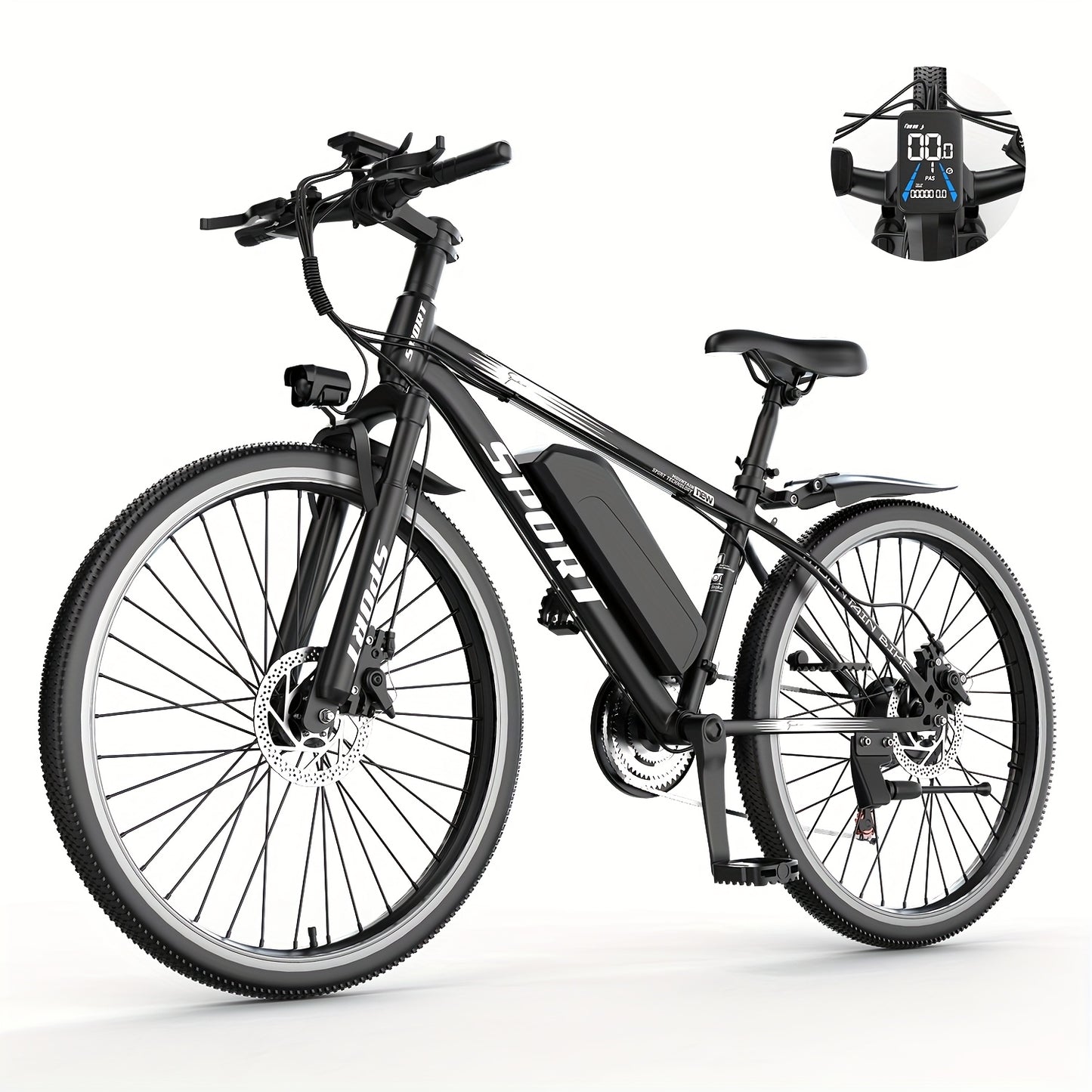 26 Inch Mountain E-Bike