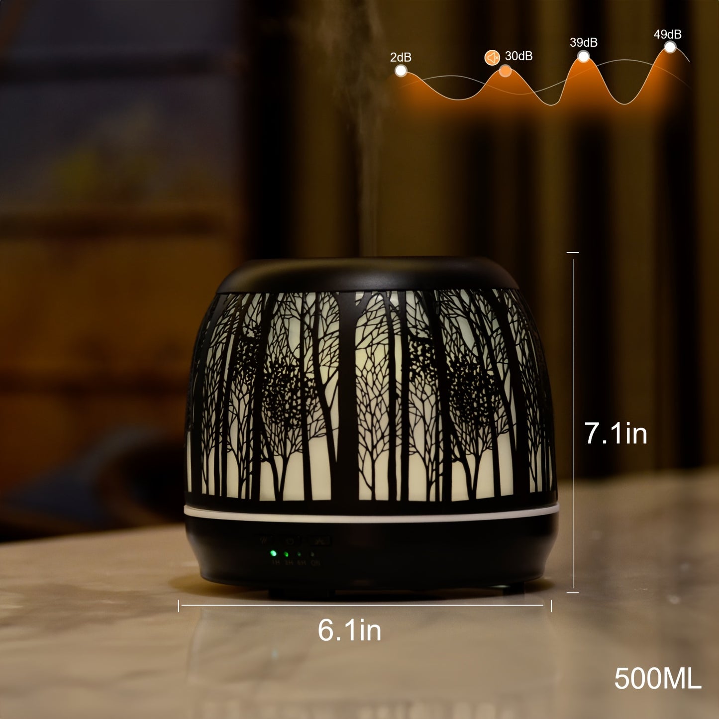 Large Essential Oil Aromatherapy Diffuser