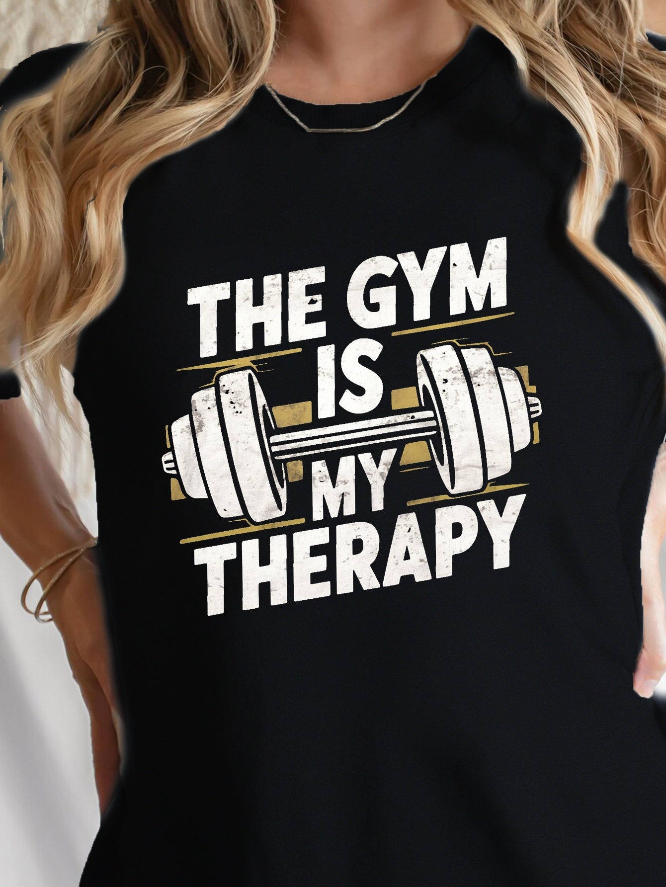 Women's Motivational Weightlifting Graphic Tee