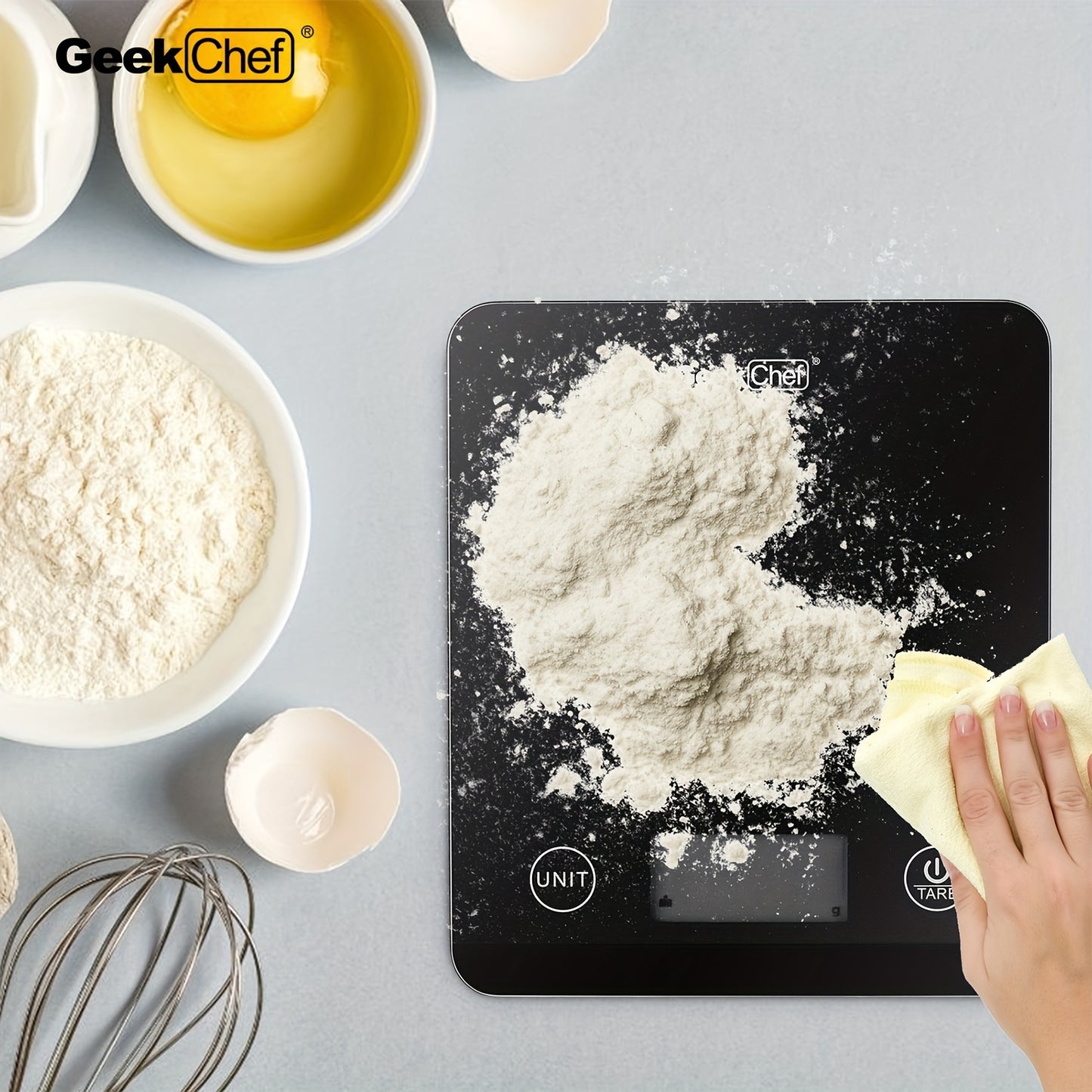 1pc Accurate Electronic Kitchen Scale with App, Digital Scales