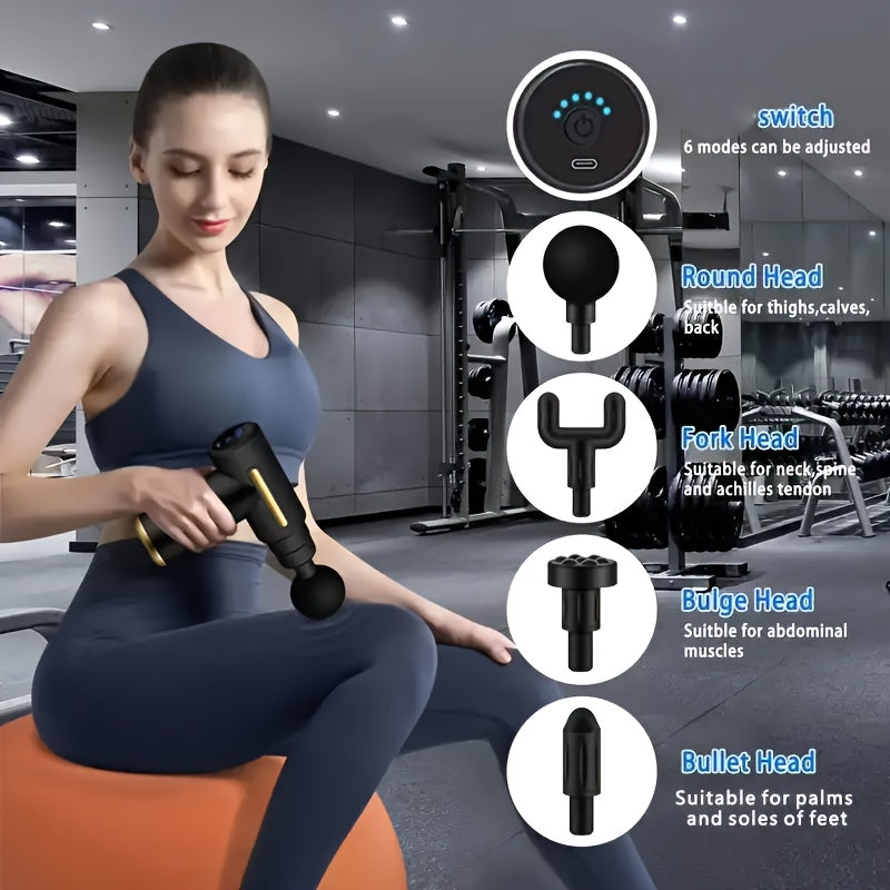 Home Convenient USB Rechargeable 7-speed Body Massager