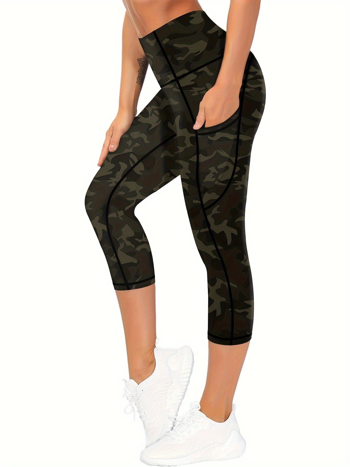 High Waisted Quick Drying Oversized Sports Leggings