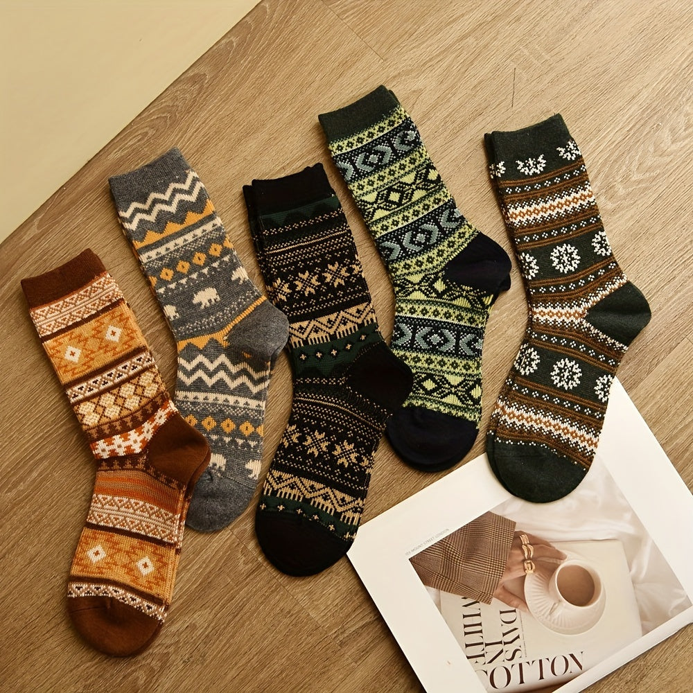 2024 New Autumn Winter Warm Thickened Wool Socks