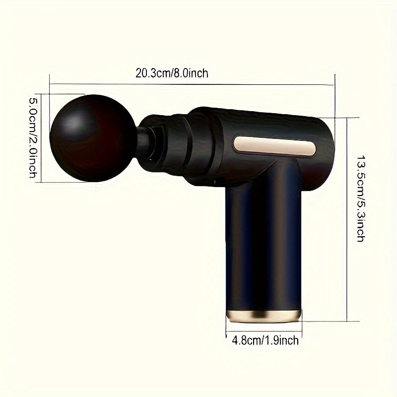 Home Convenient USB Rechargeable 7-speed Body Massager