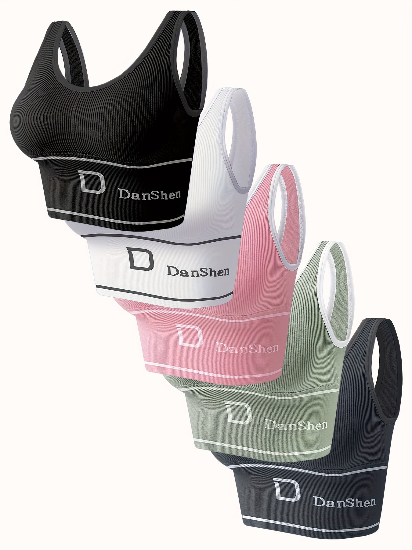 5-Pack  High-Impact Sports Bras