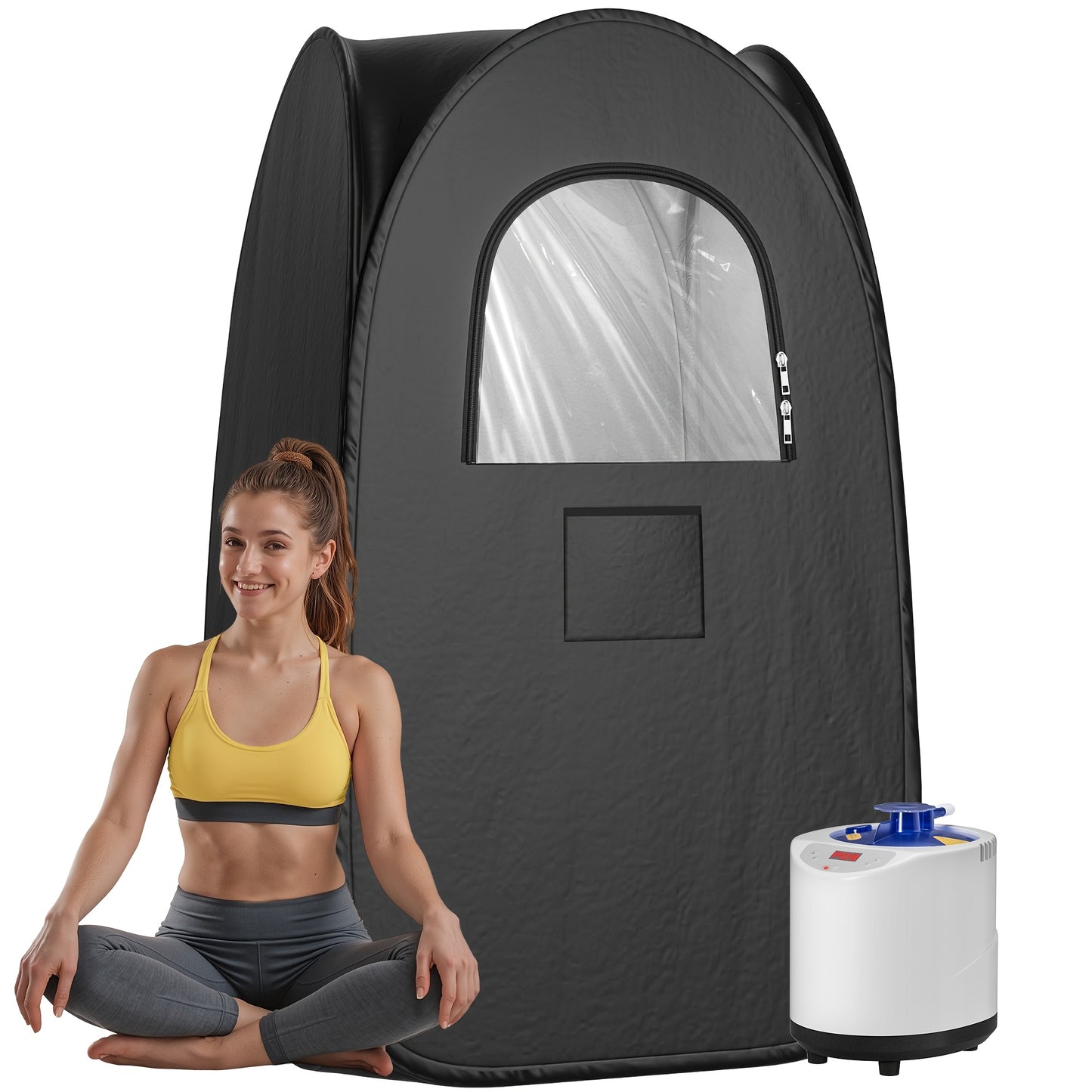 Thickened Foldable Portable Steam Sauna with Remote Control