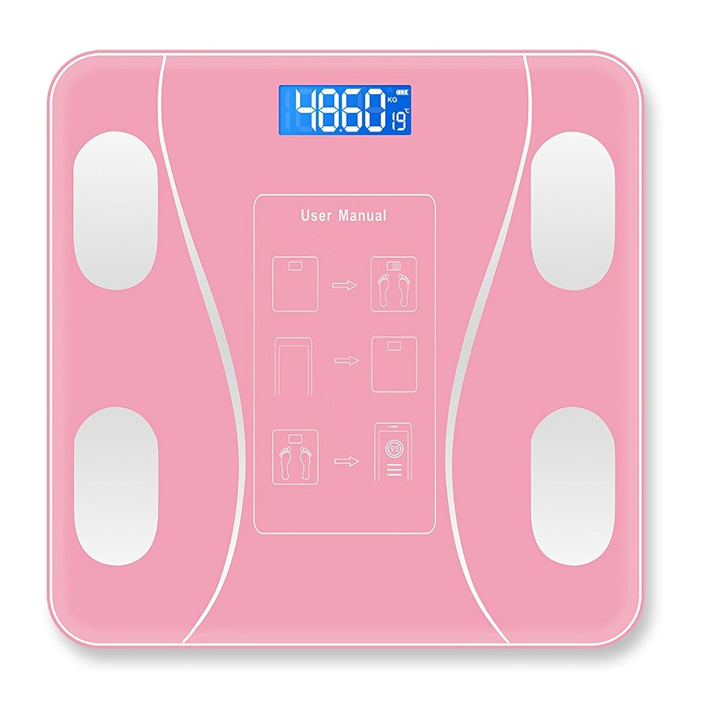 Daily Weight Tracking Smart Digital Bathroom Scale