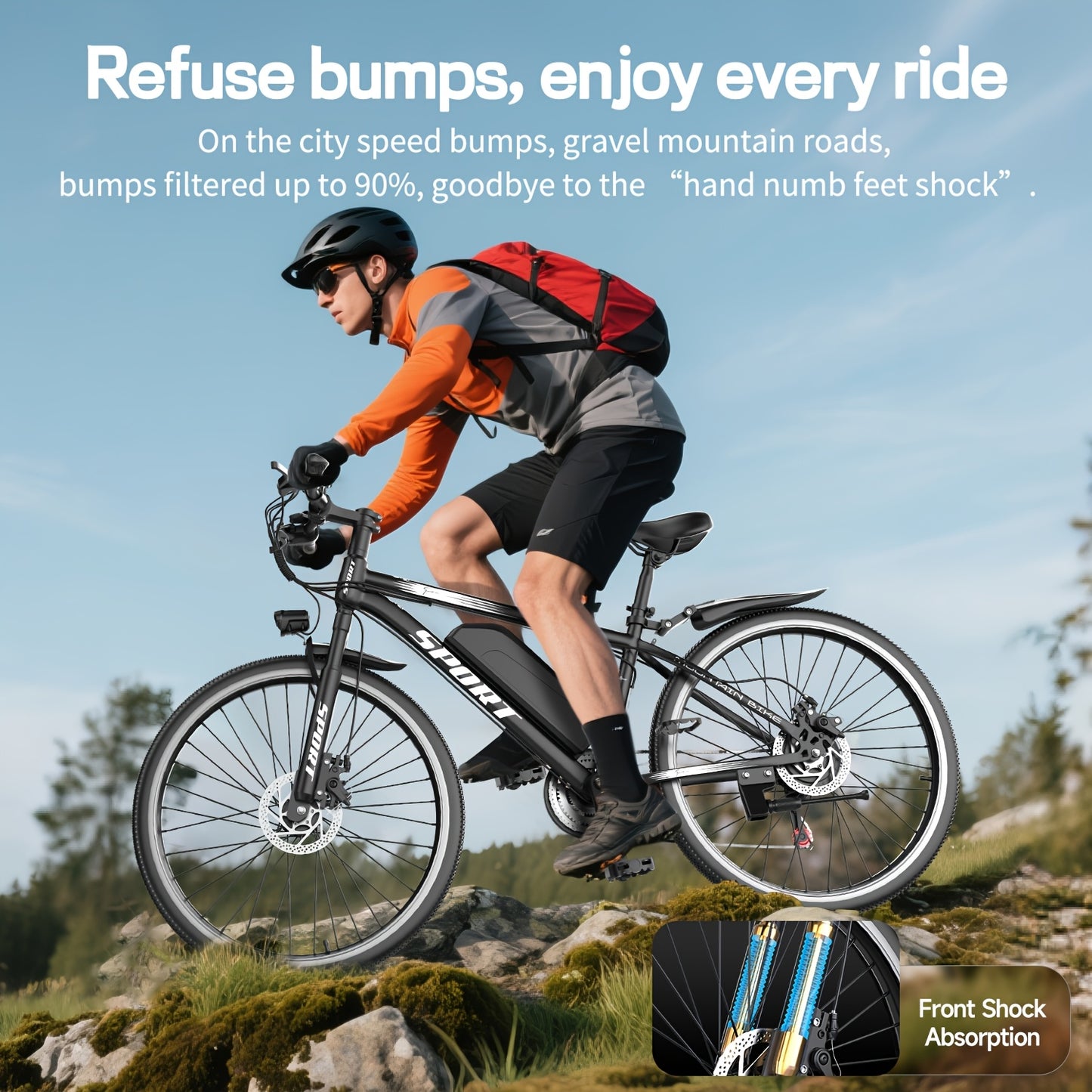 26 Inch Mountain E-Bike