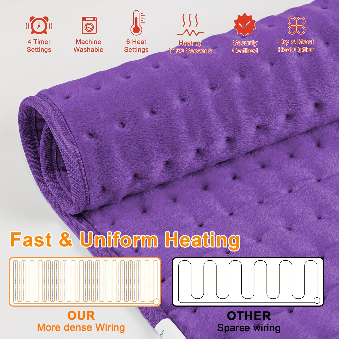 Extra Large Electric Heating Pad
