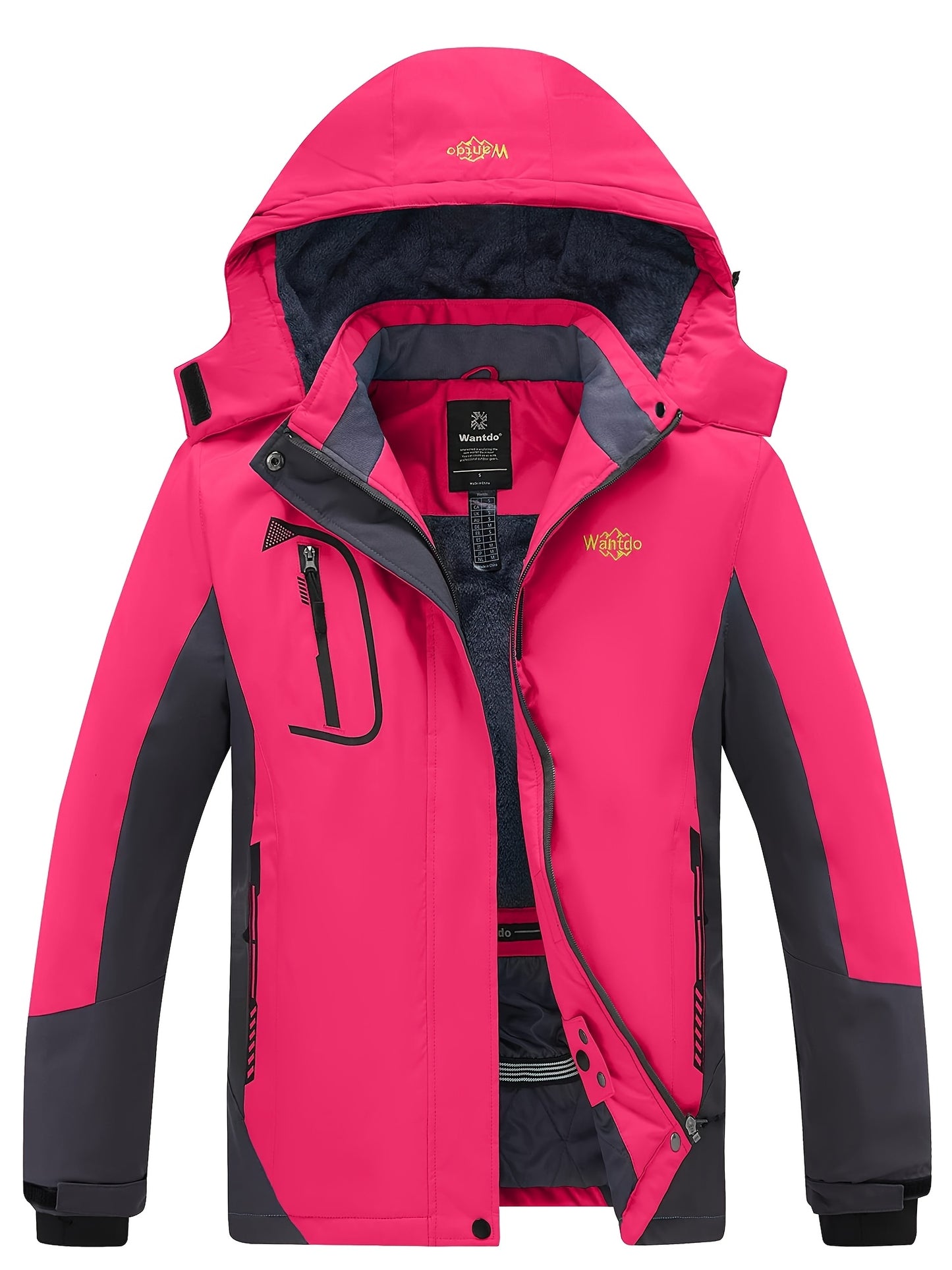 Thickened Mountain Waterproof  Jacket For Women