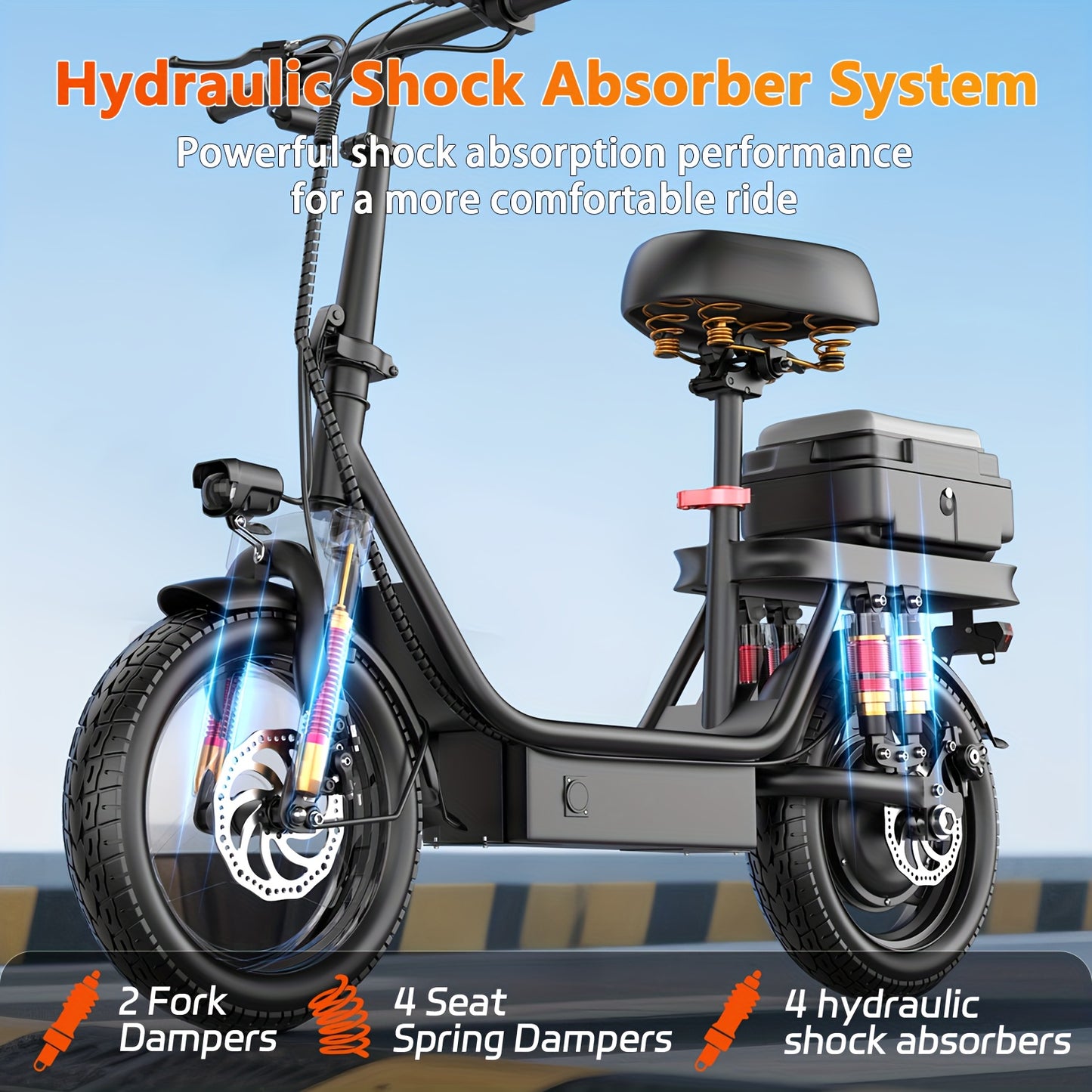 20MPH 30-45 Mile Folding Electric Scooter