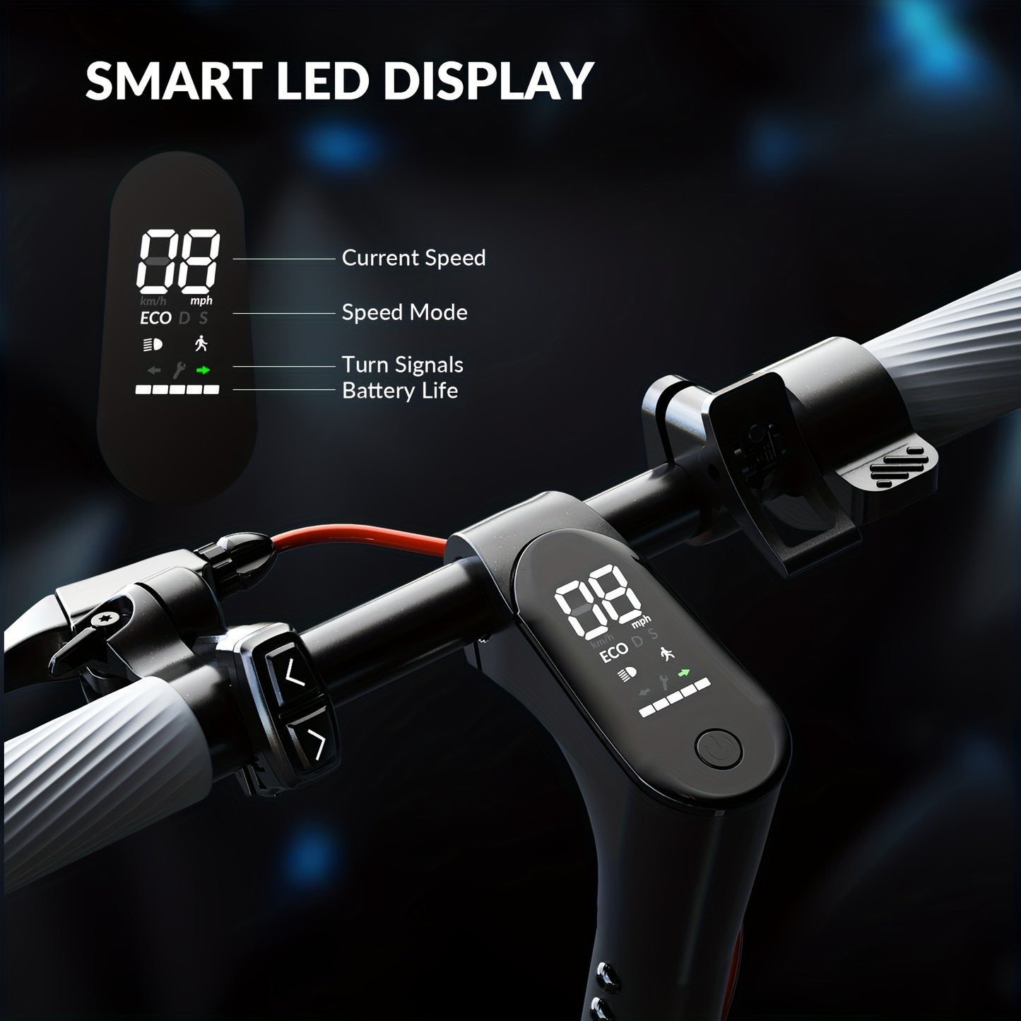 600W Peak Electric Scooter