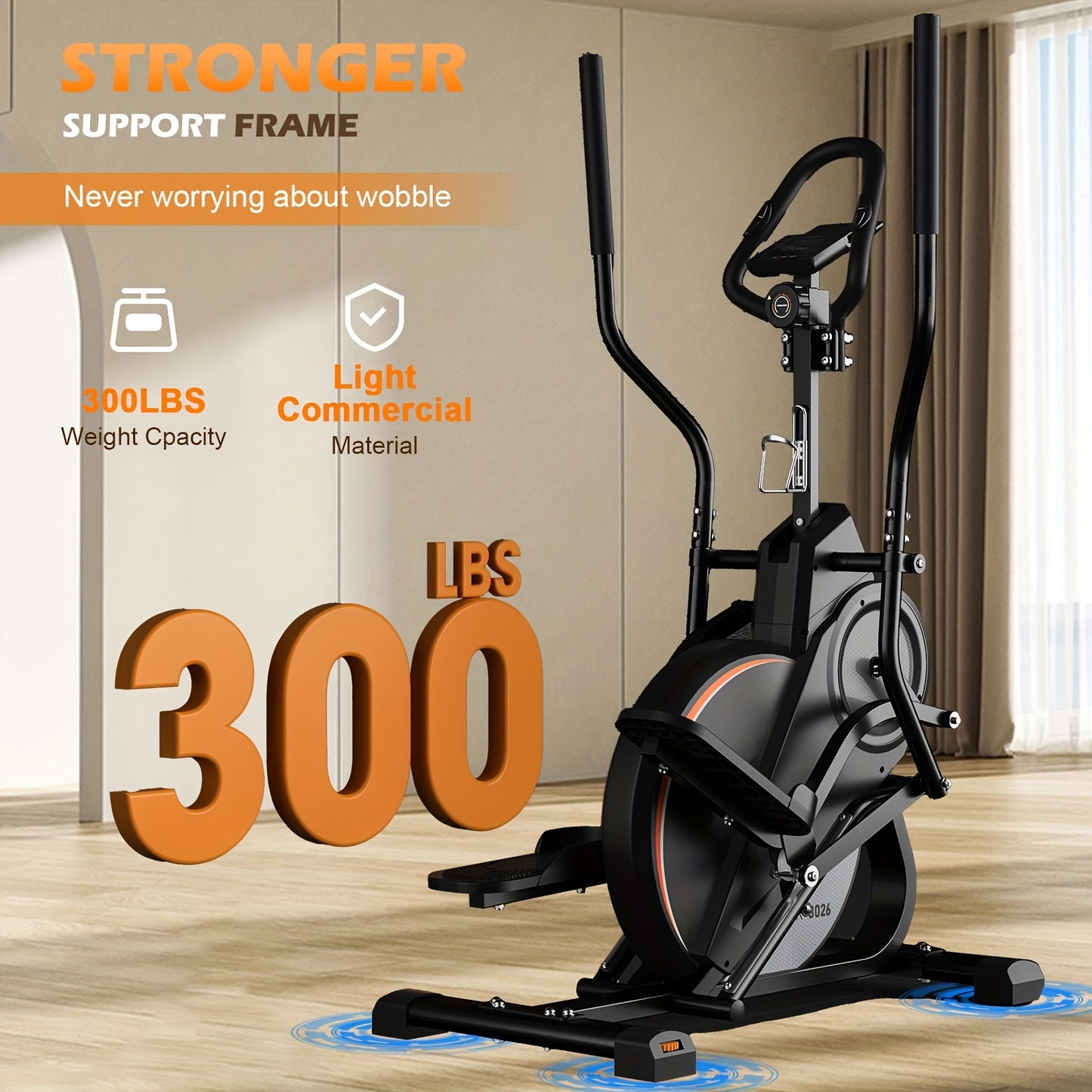 300 LBS Multifunctional Pro Cardio Climber