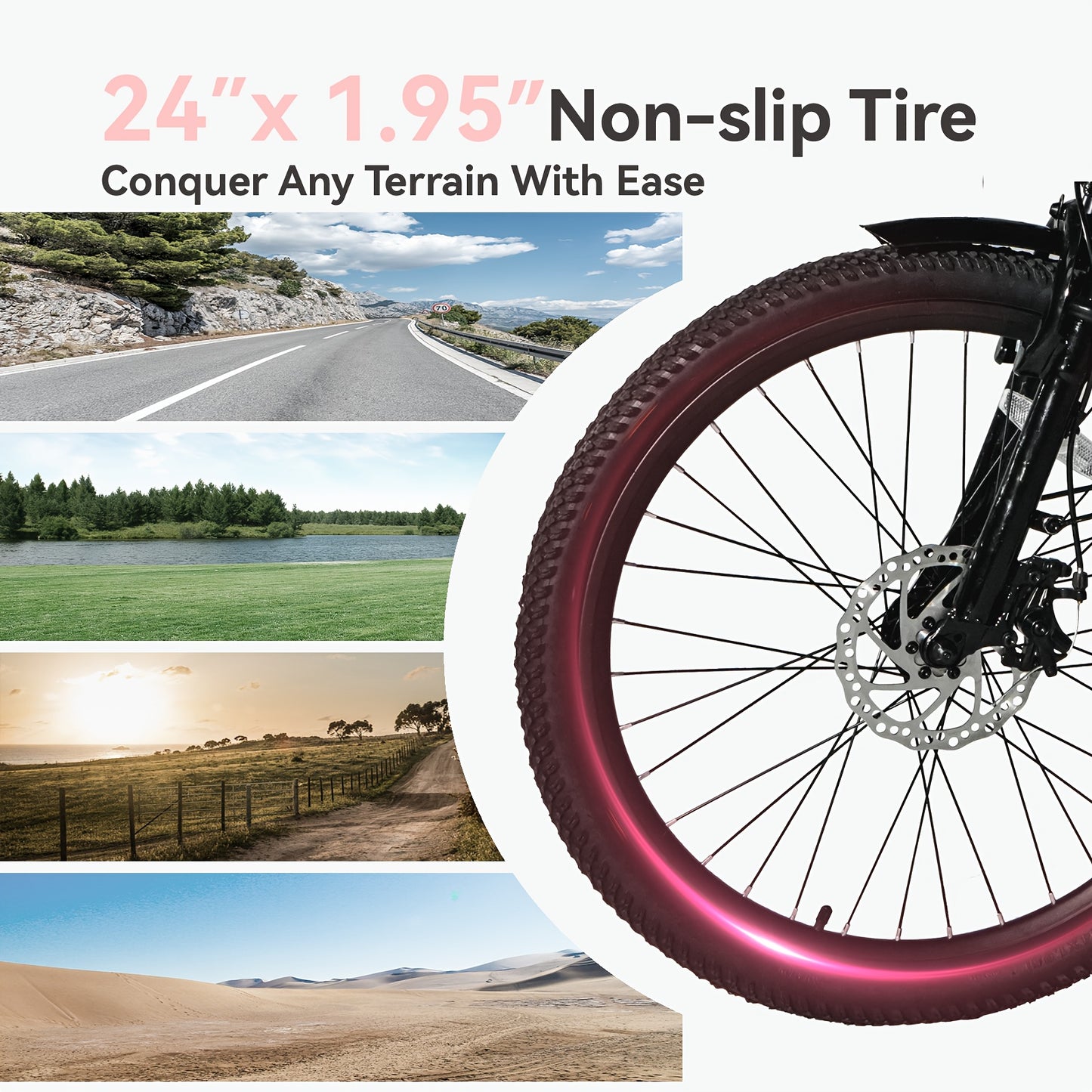 Women's 500W High-Power Electric Bike