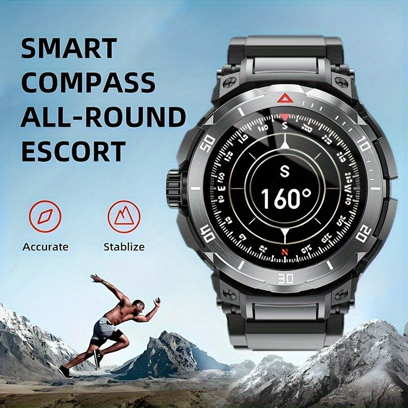 Smart Watch with Built-in Wireless Earphones