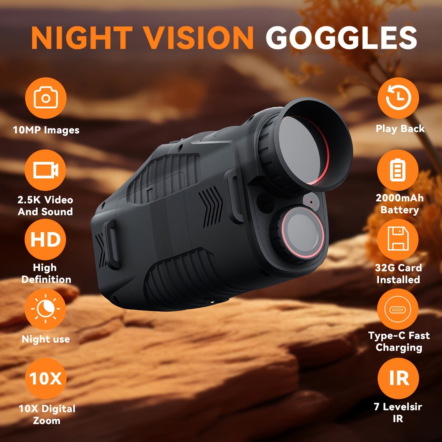 Night Vision Monocular