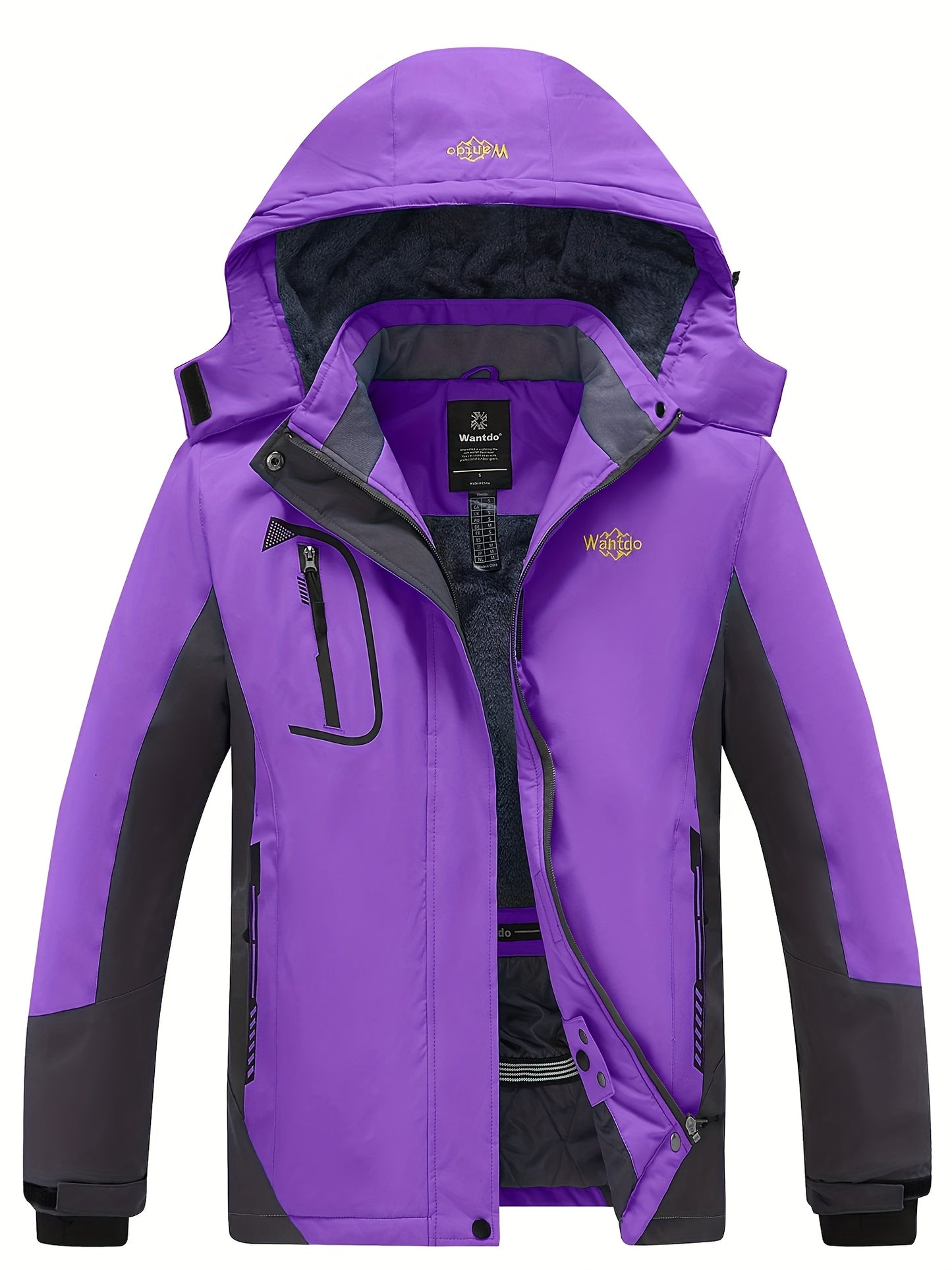 Thickened Mountain Waterproof  Jacket For Women