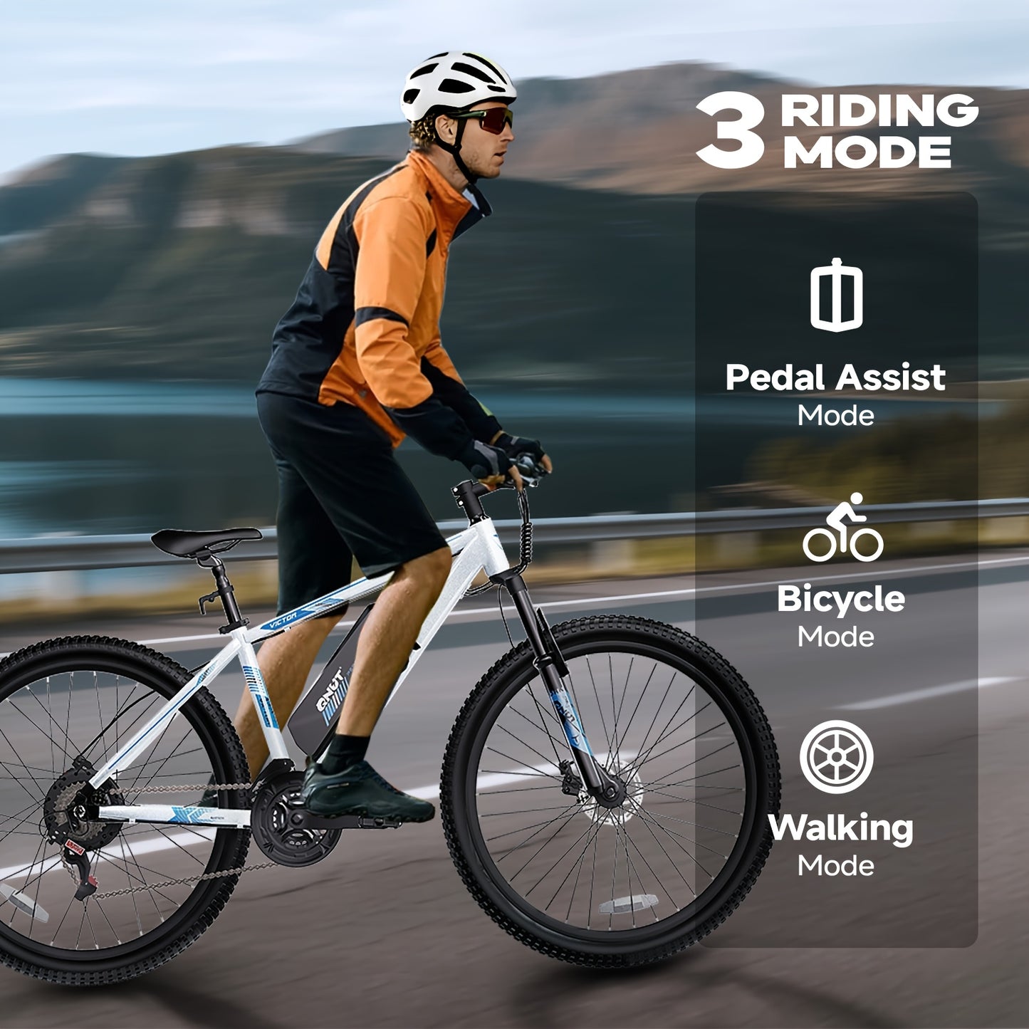 Victor 26" Electric Bike for Adults