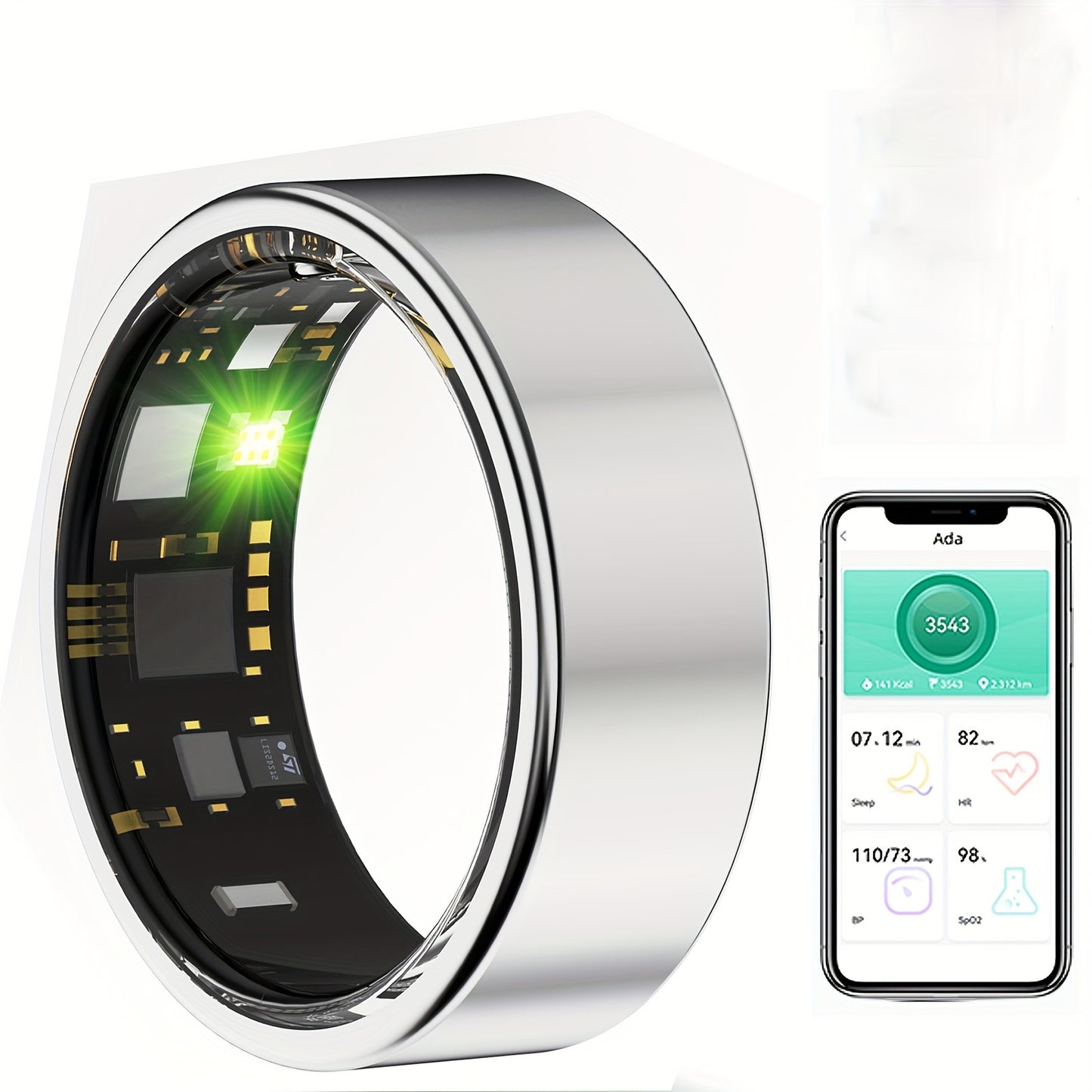 Smart Ring Fitness Tracker