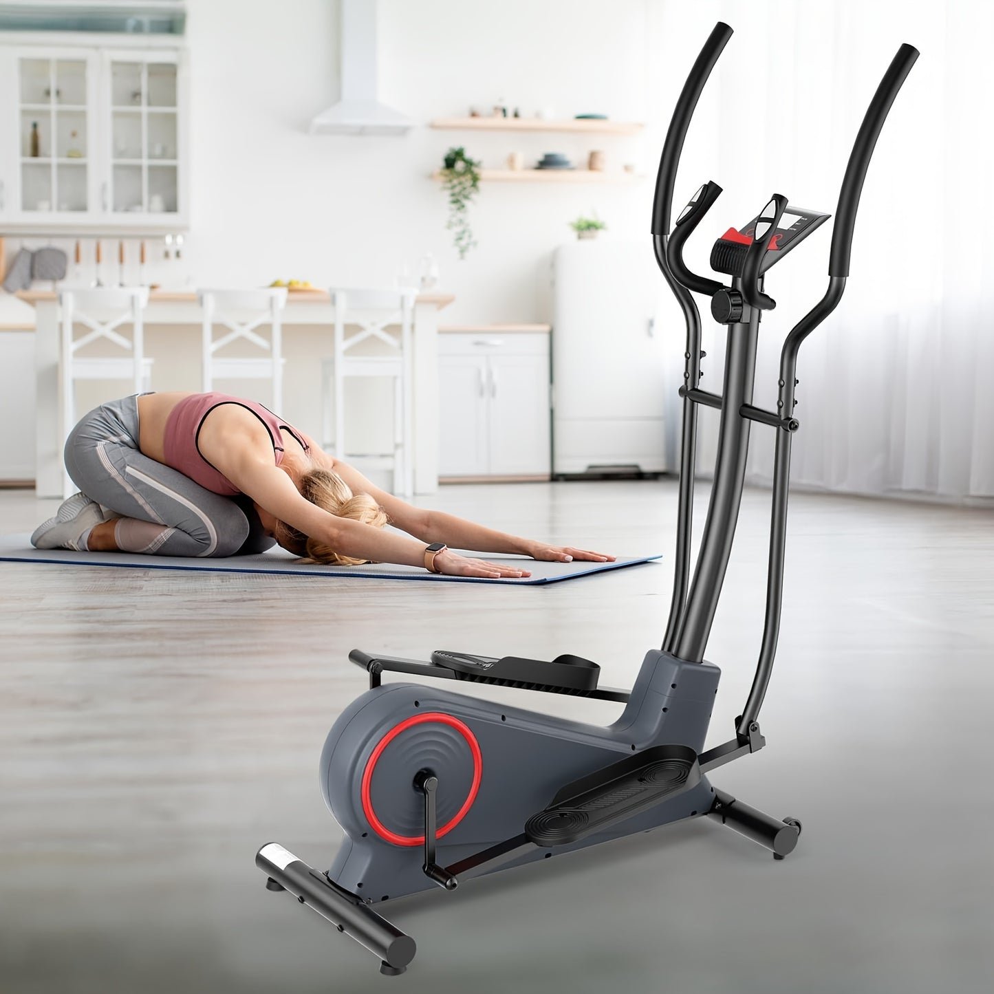 Front Flywheel Elliptical Machine