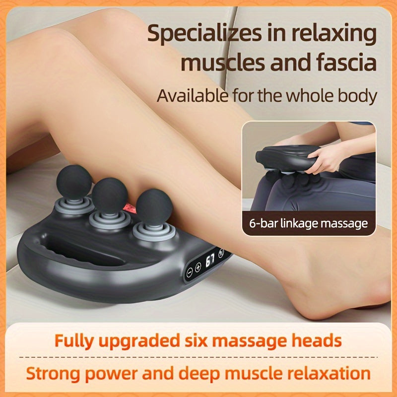 Six Head Multi-function Electric Massage Gun