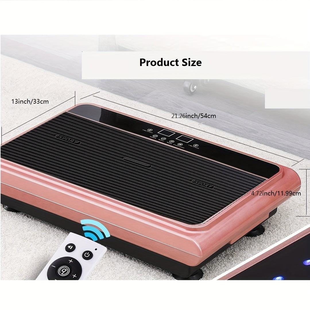 Pink Vibration Exercise  Vibration Platform