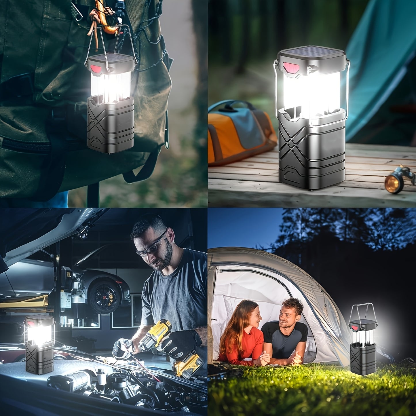 Rechargeable 4/8 Pack Camping Lantern