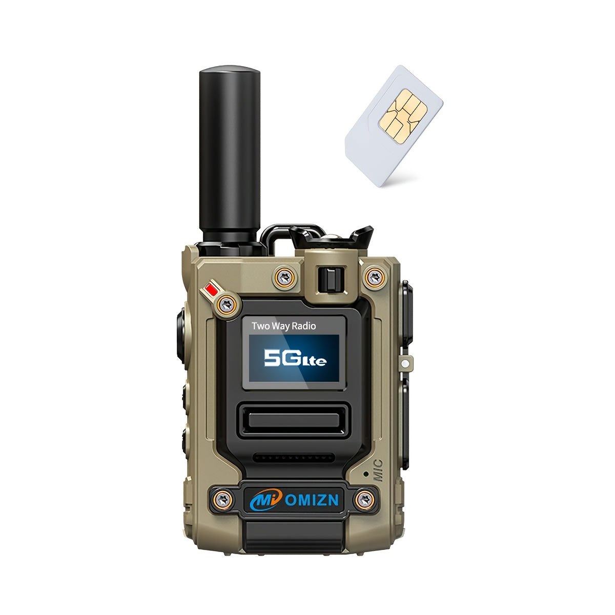 OMI M8 PTT POC One Year Sim Card Walkie-talkie F