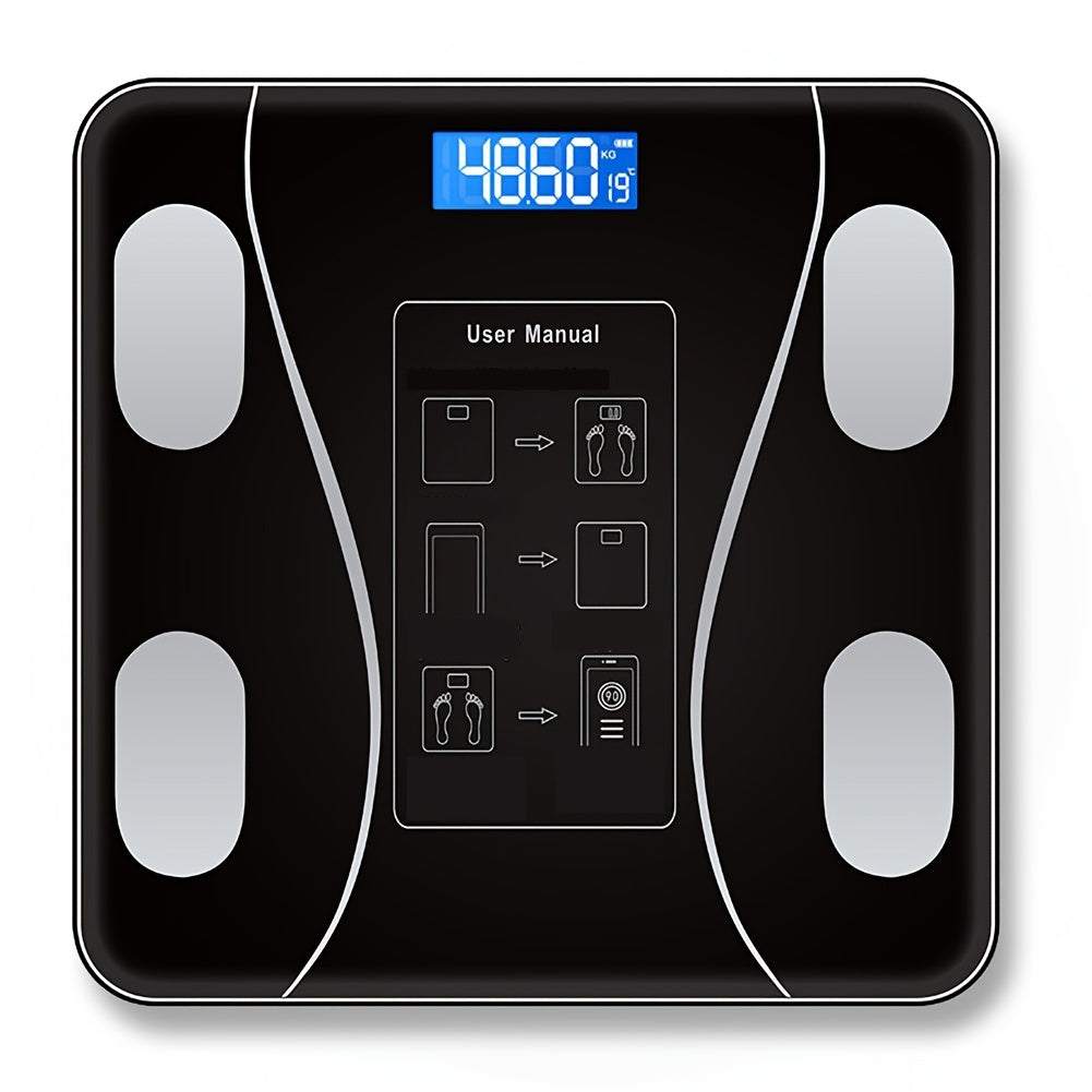 Daily Weight Tracking Smart Digital Bathroom Scale