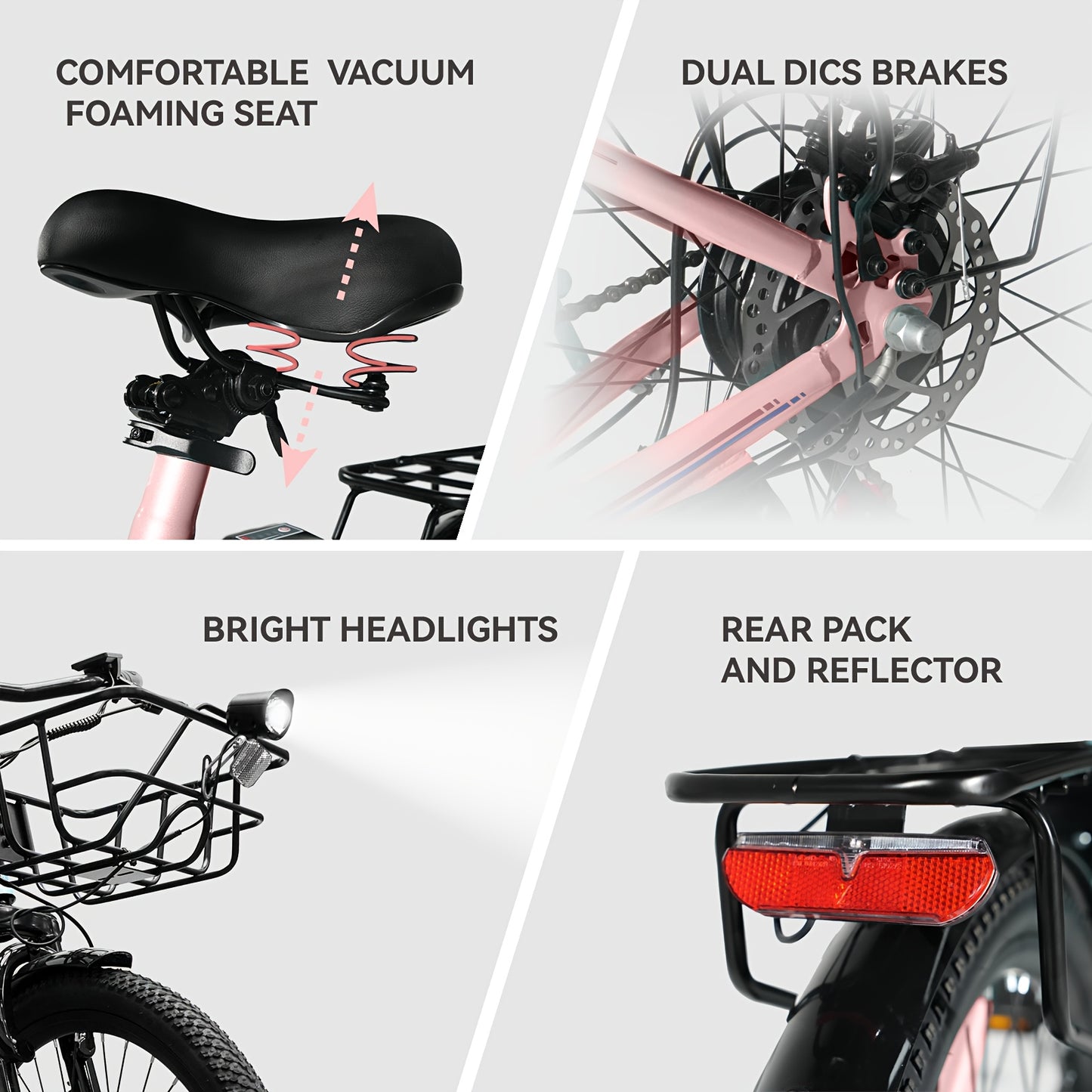 Women's 500W High-Power Electric Bike