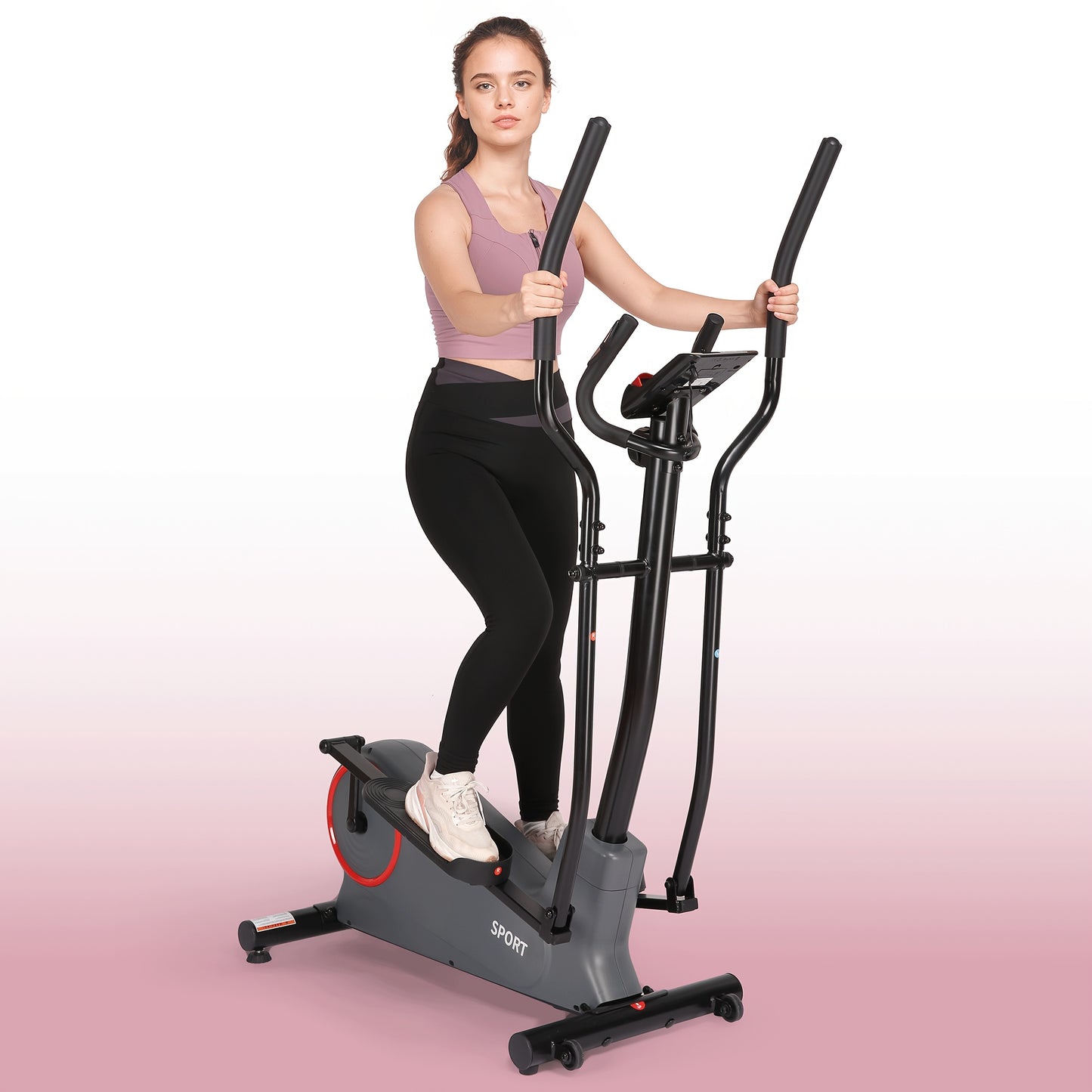 Quiet Home Elliptical with Front Flywheel