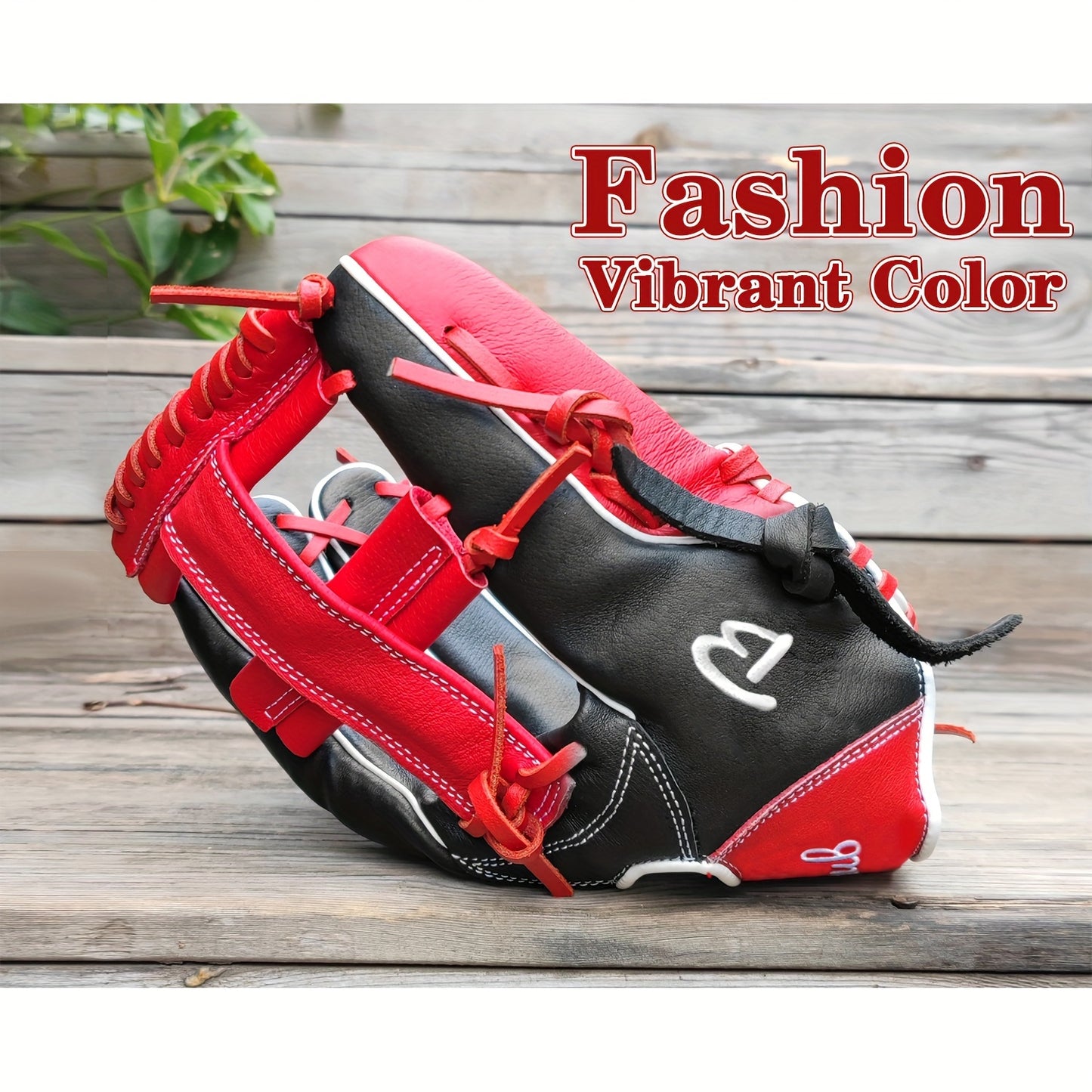 Real Faux Leather Baseball /Softball Glove