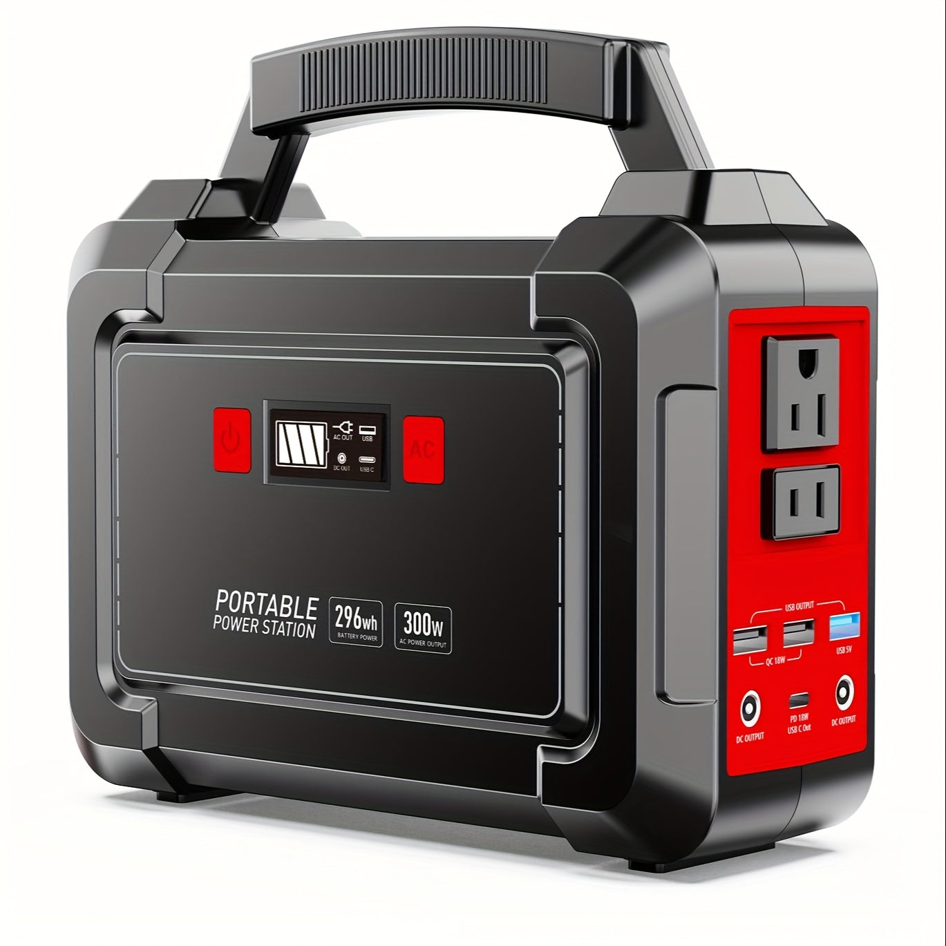 Portable Power Station 200W/300W Peak Camping Solar Generator