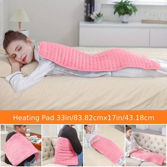 XXL Heating Pad with 6 Temperature Levels & 4 Timer Settings