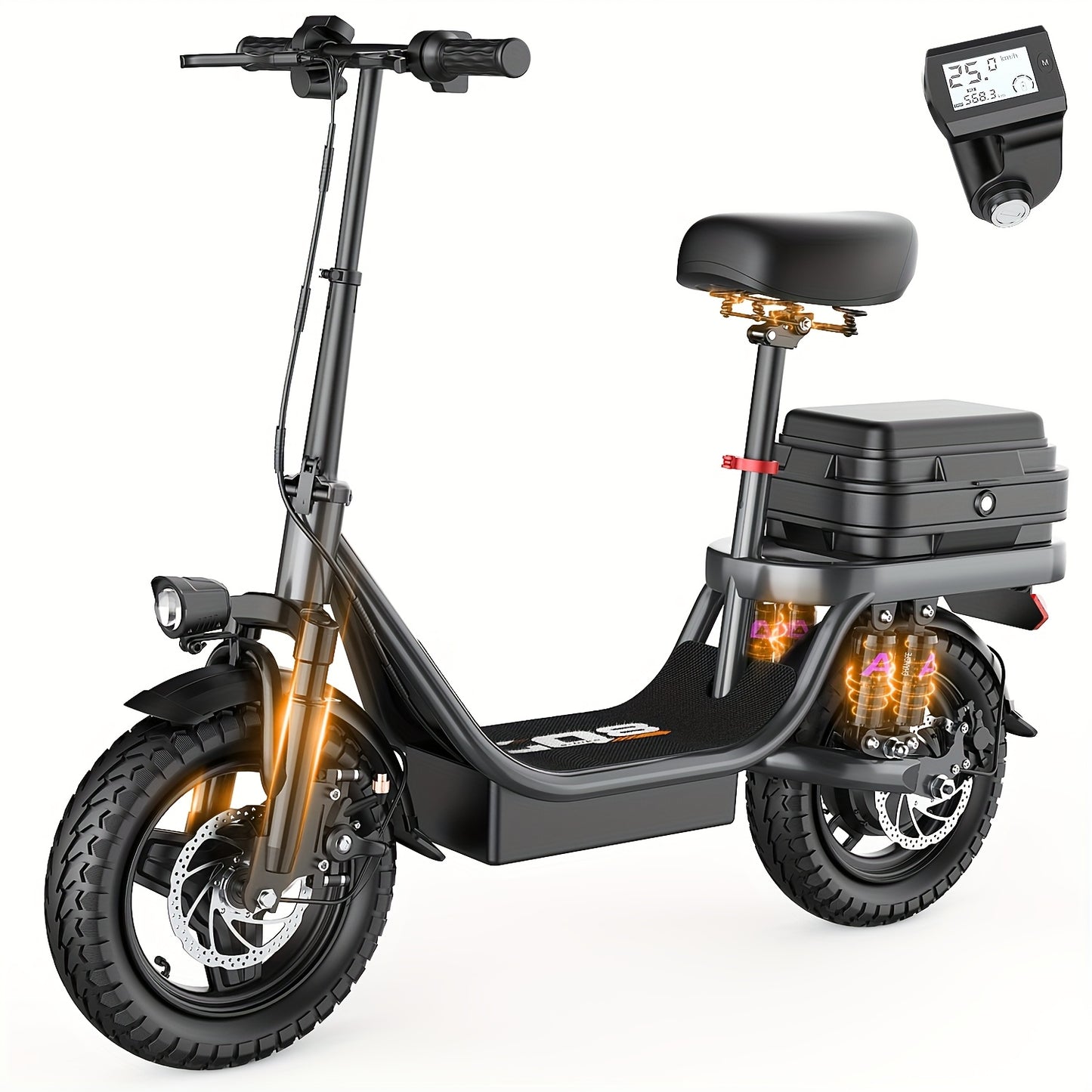 740W Peak Electric Scooter