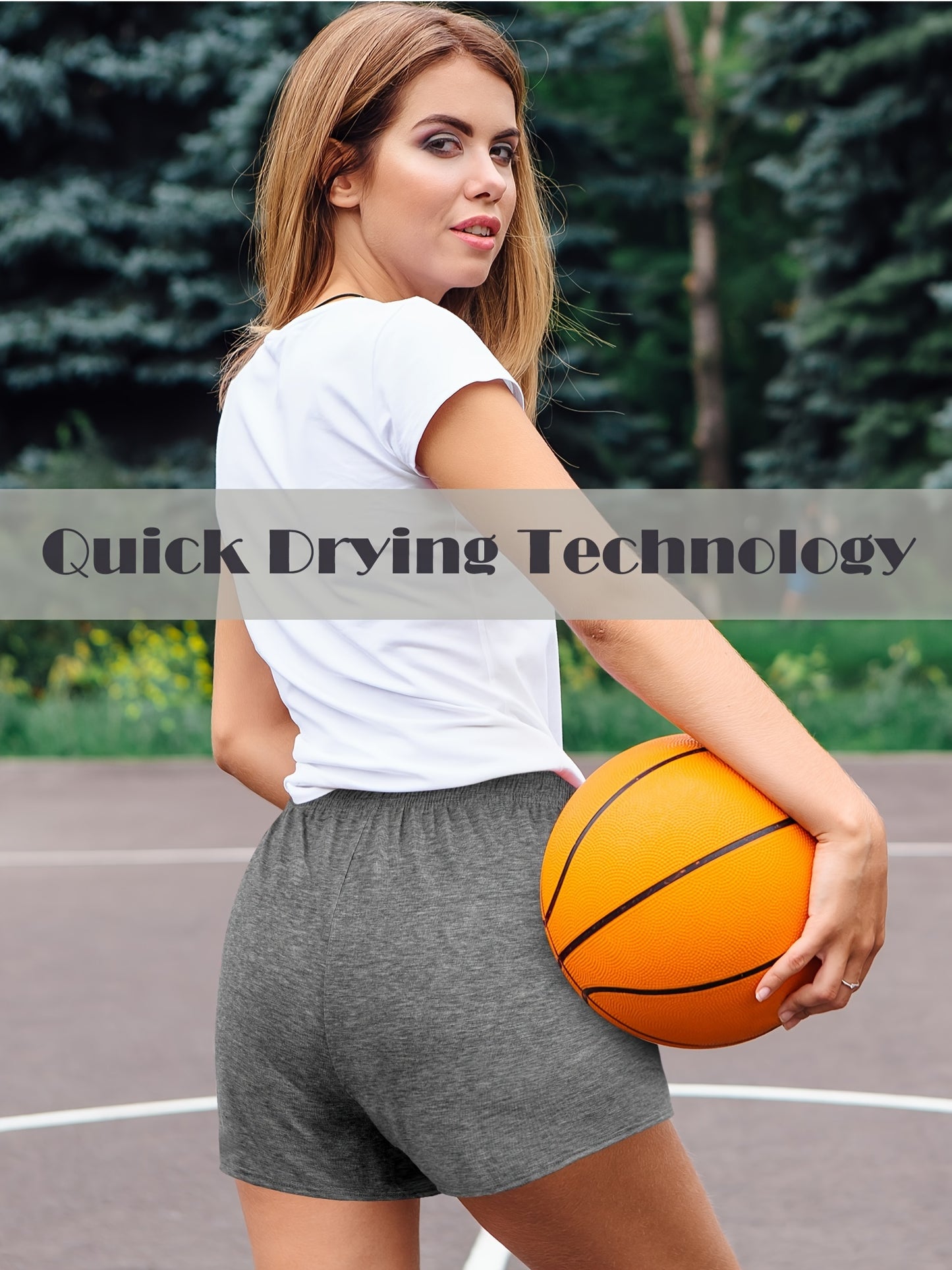 10 Pack Dry Women's Workout Shorts
