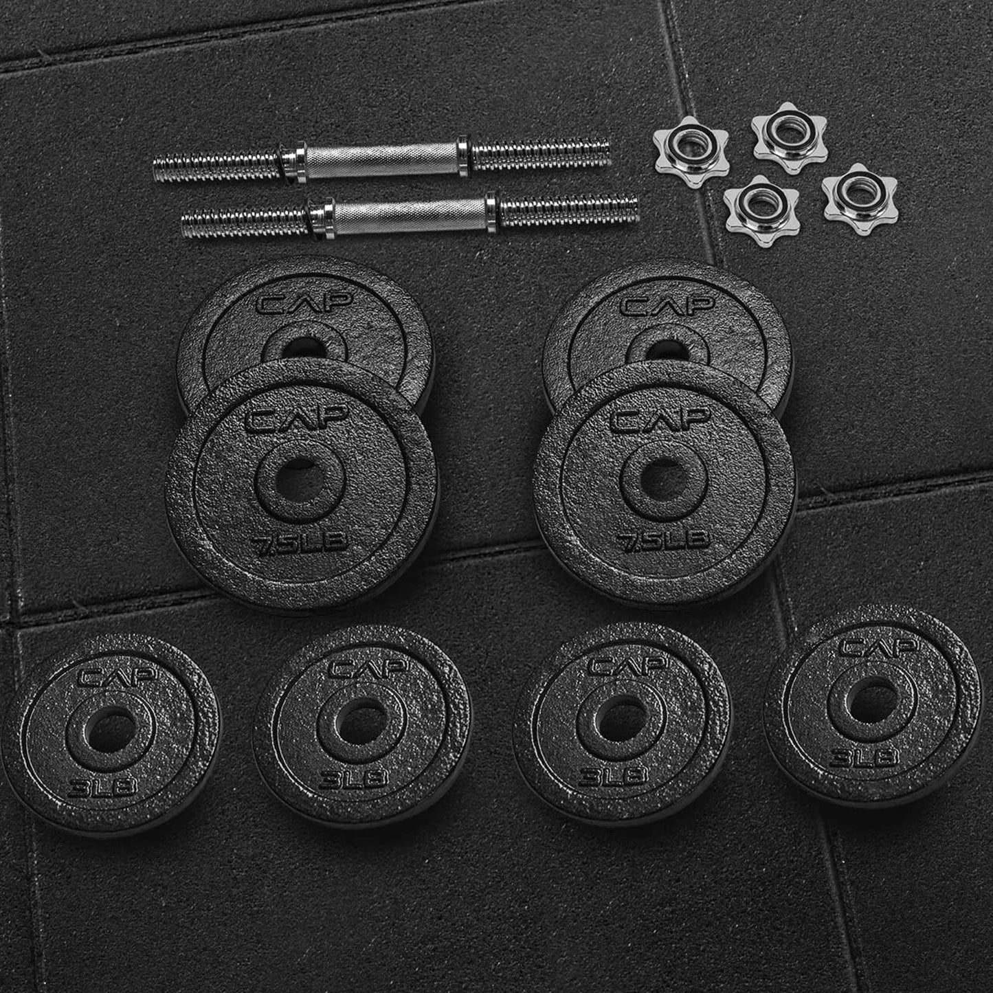Adjustable Dumbbells, 20lb, 25lb, 30lb, 52.5lb & 100lb Options