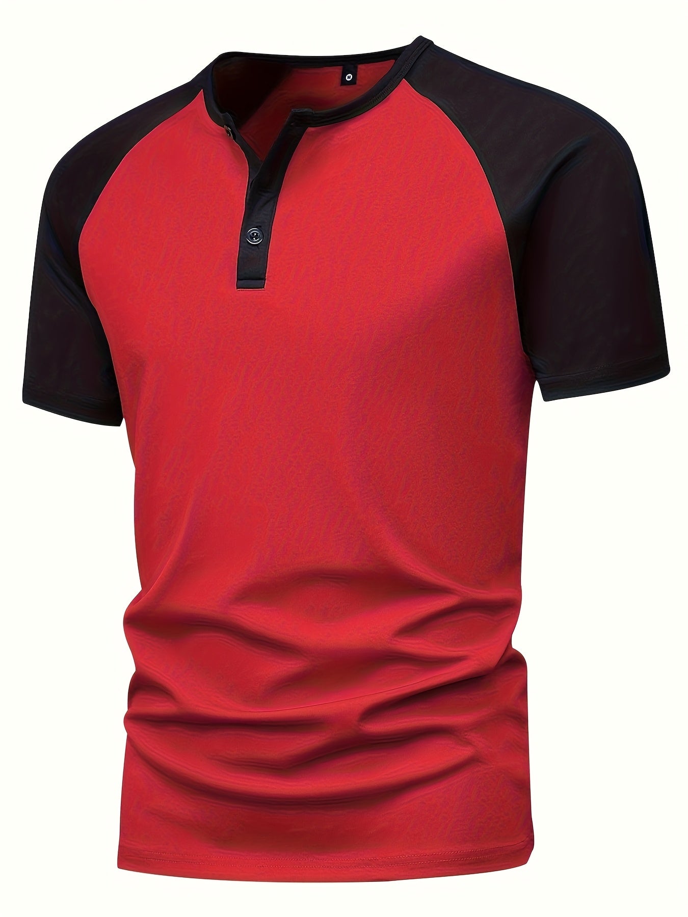 Men's Summer Short Sleeve Henley Shirts