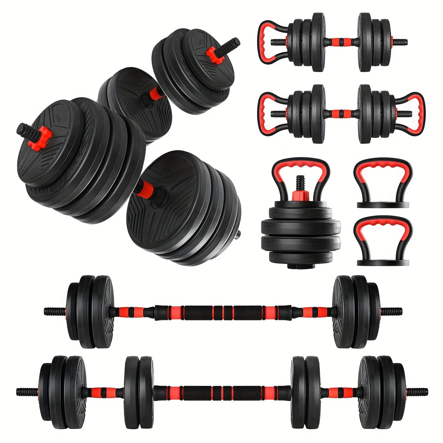 Adjustable Dumbbells, 20/30/40/90 Lbs.  Weight