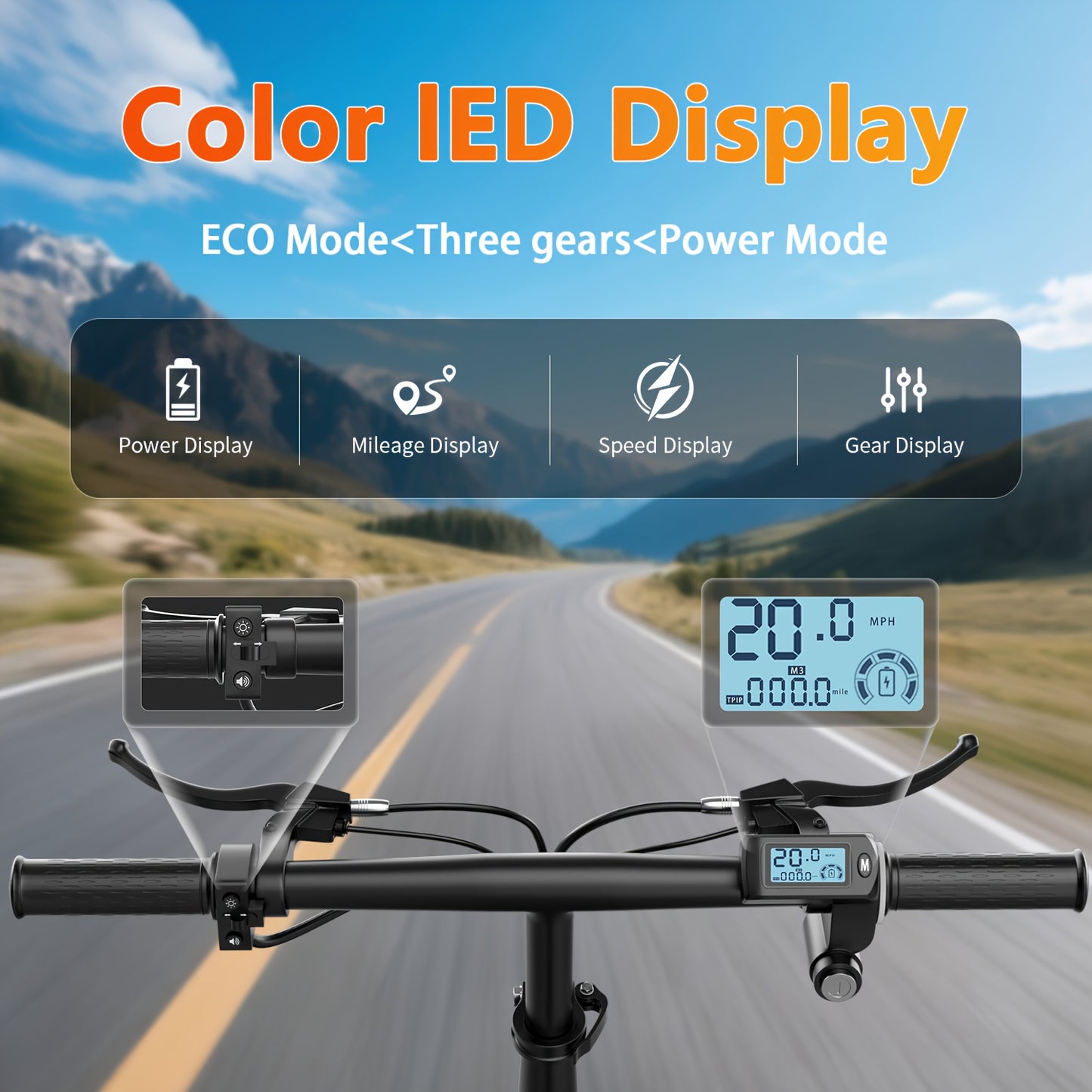 20MPH 30-45 Mile Folding Electric Scooter