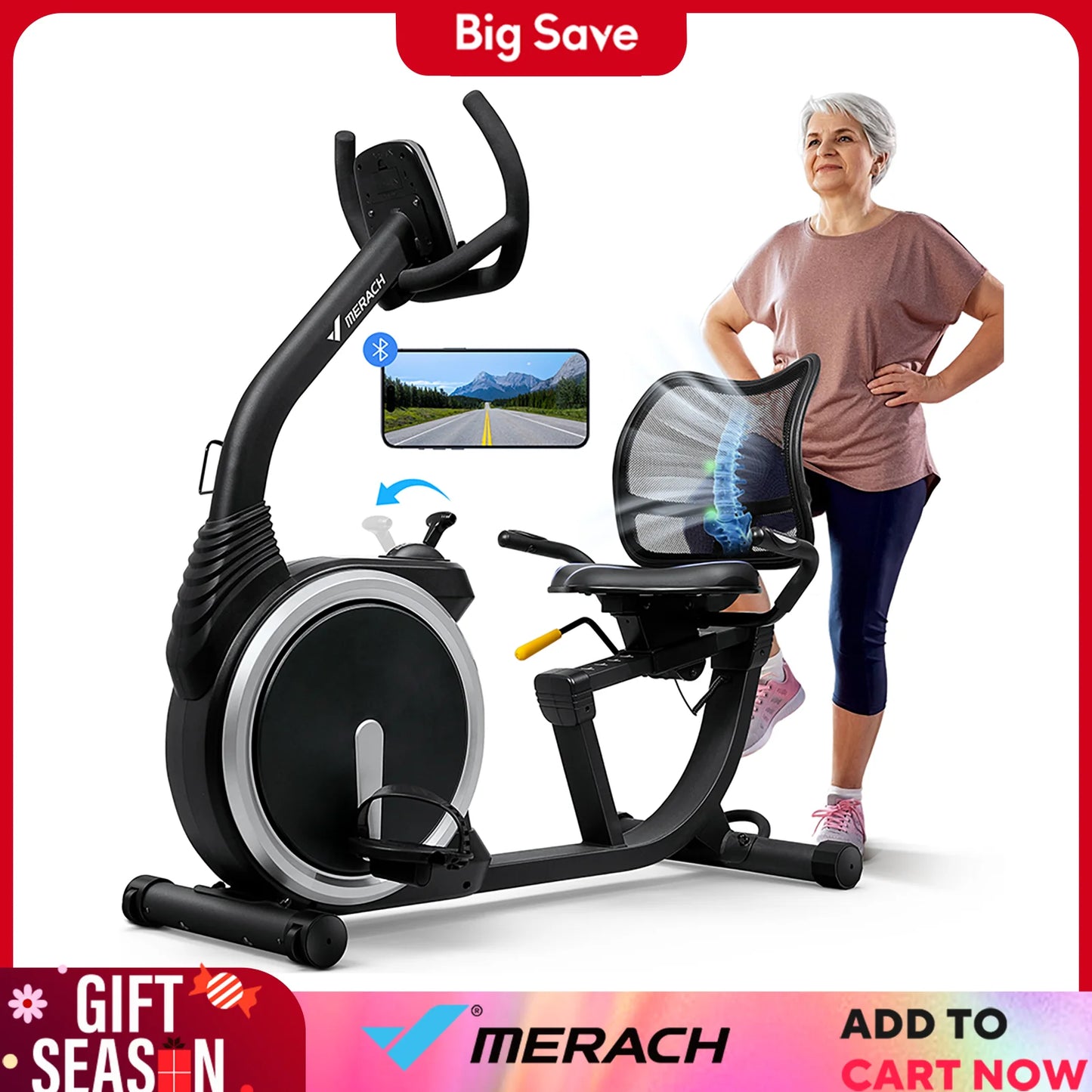 Recumbent Exercise Bike