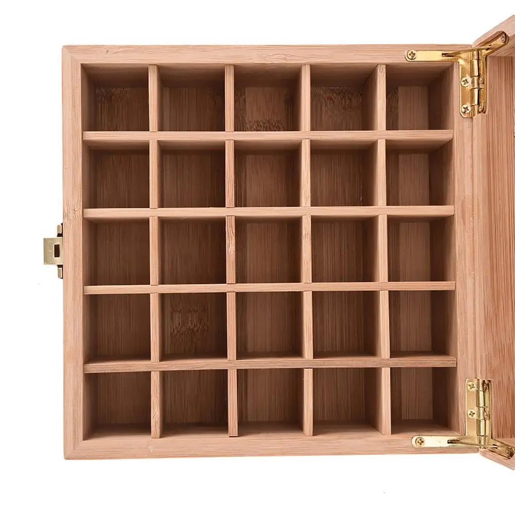 Bamboo Essential Oils Storage Box