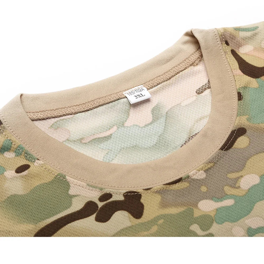 3D Camouflage T-Shirt Men Clothes