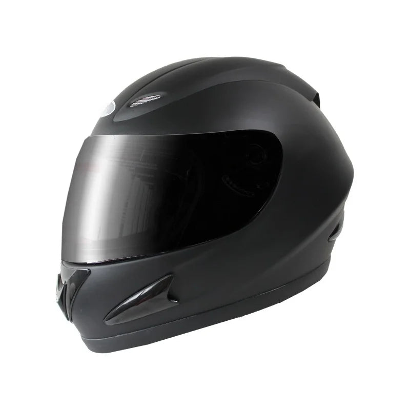 Mute Black Full Helmet Motorcycle Helmet