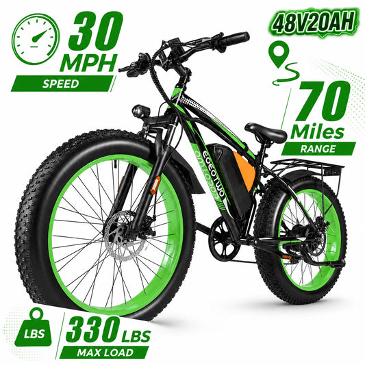 26" Fat Tire Electric Bike for Adults 4