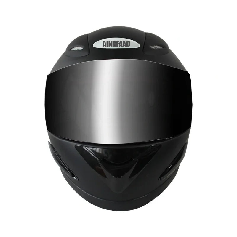 Mute Black Full Helmet Motorcycle Helmet