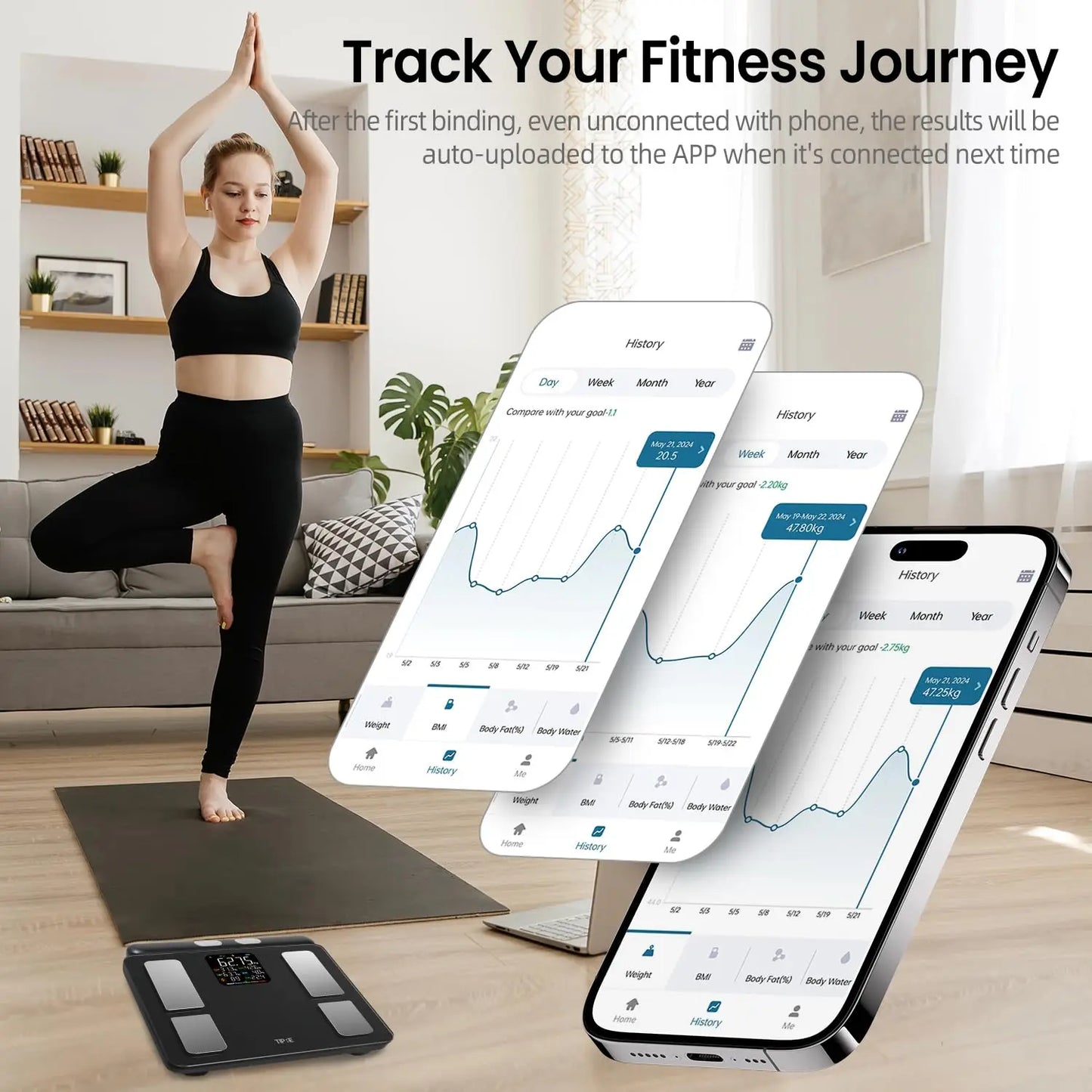 8-Electrode Smart Body Scale