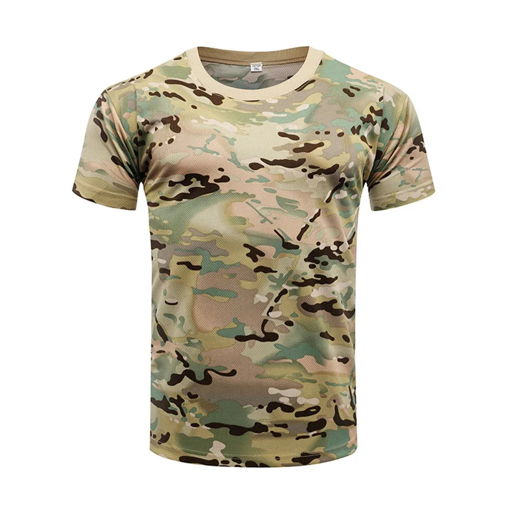 3D Camouflage T-Shirt Men Clothes