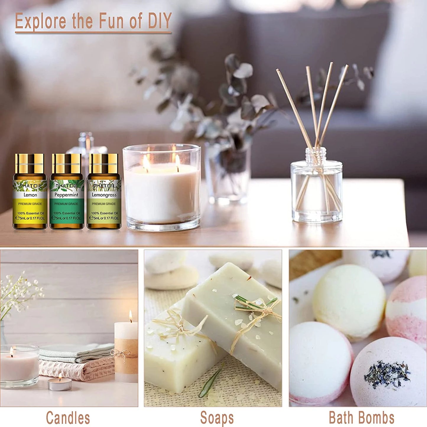 12pcs Gift Box Pure Essential Oils